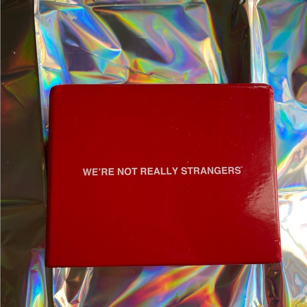 Were Not Really Strangers Game (Only Opened BRAND NEW)
